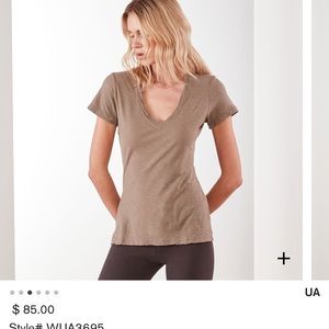 James Perse Brown Tee